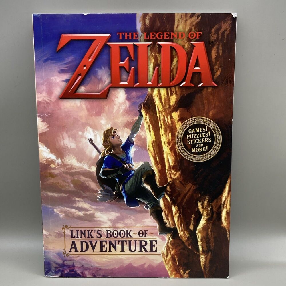 Link's Book of Adventure (Nintendo®) (The Legend of Zelda) Activity Sticker Book